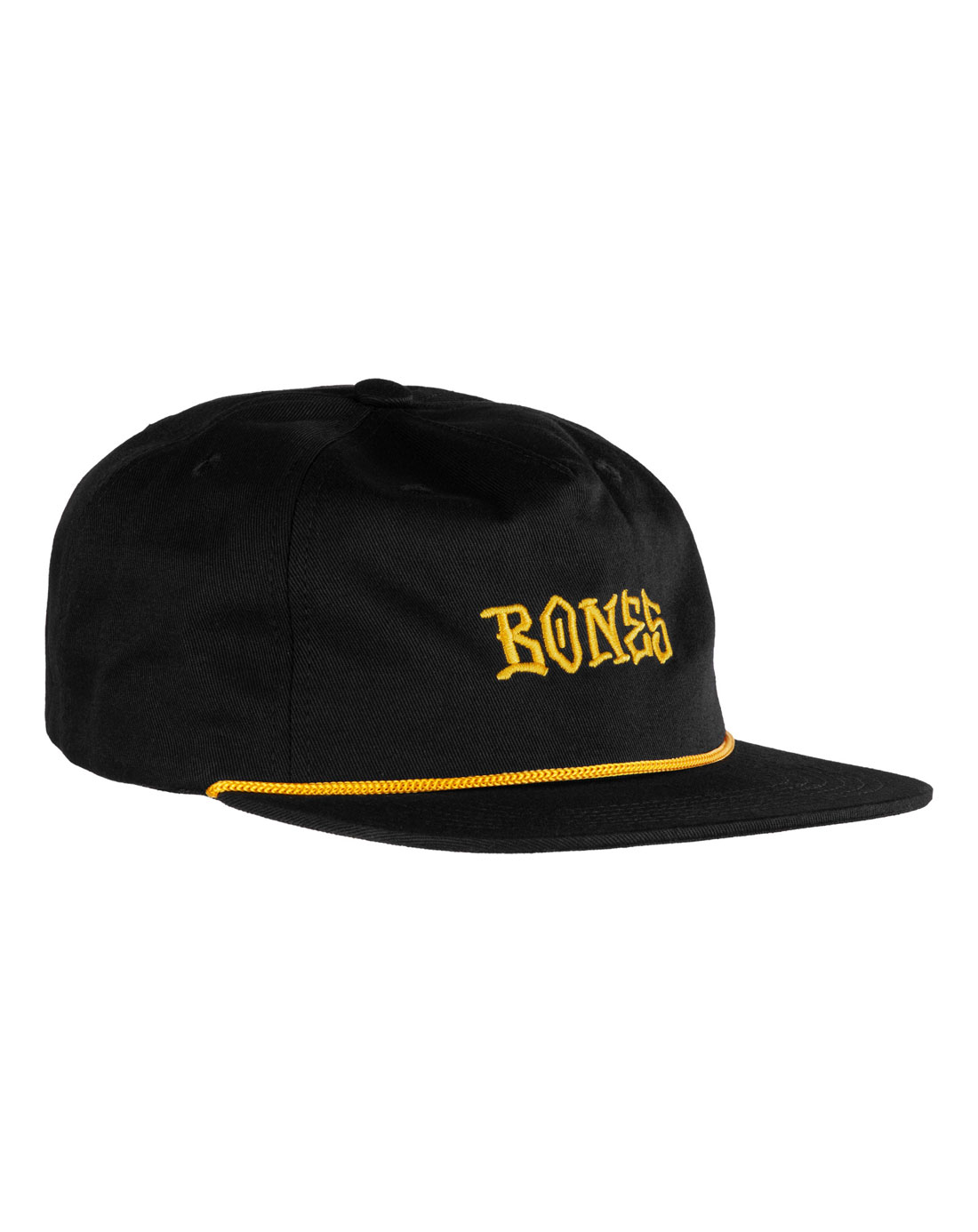 Gorra Snapback Bones Wheels Black Gold Xtreme Es