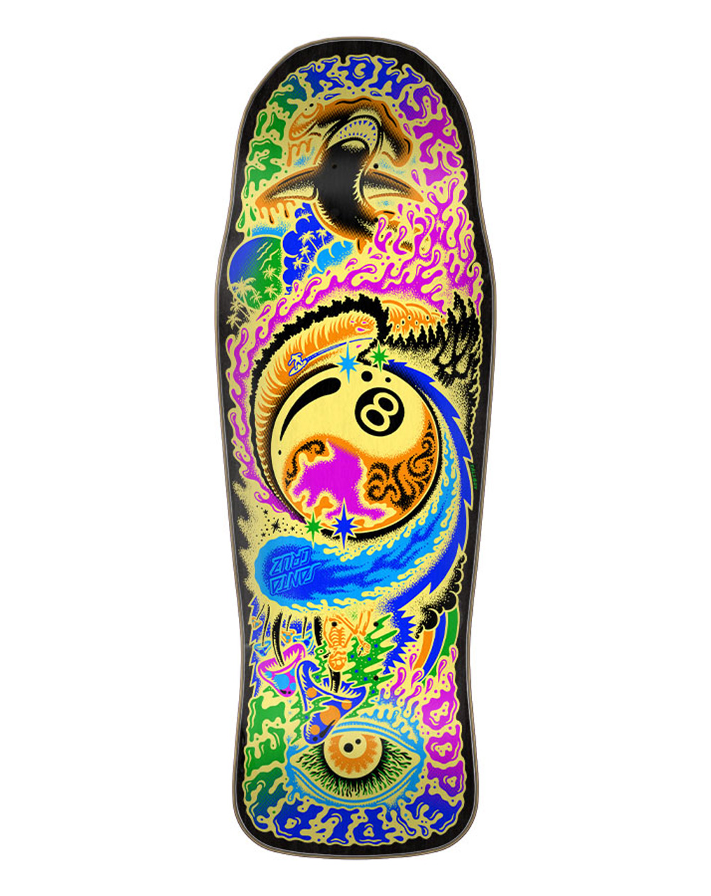 Santa Cruz Winkowski Dope Planet Skateboard Deck