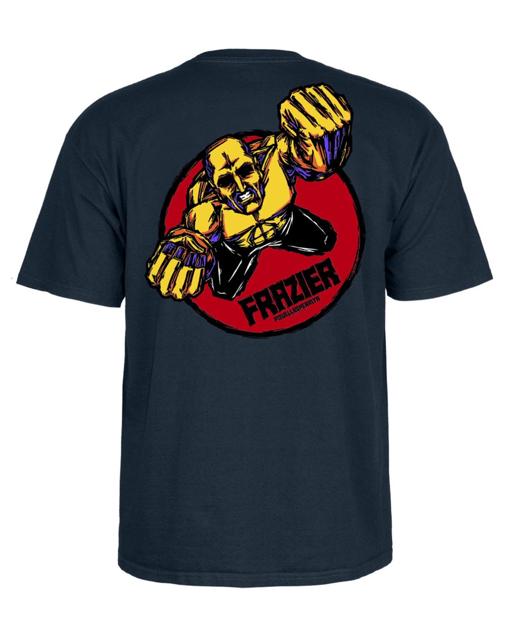 Powell Peralta Camiseta Hombre Mike Frazier Yellow Man (Navy)