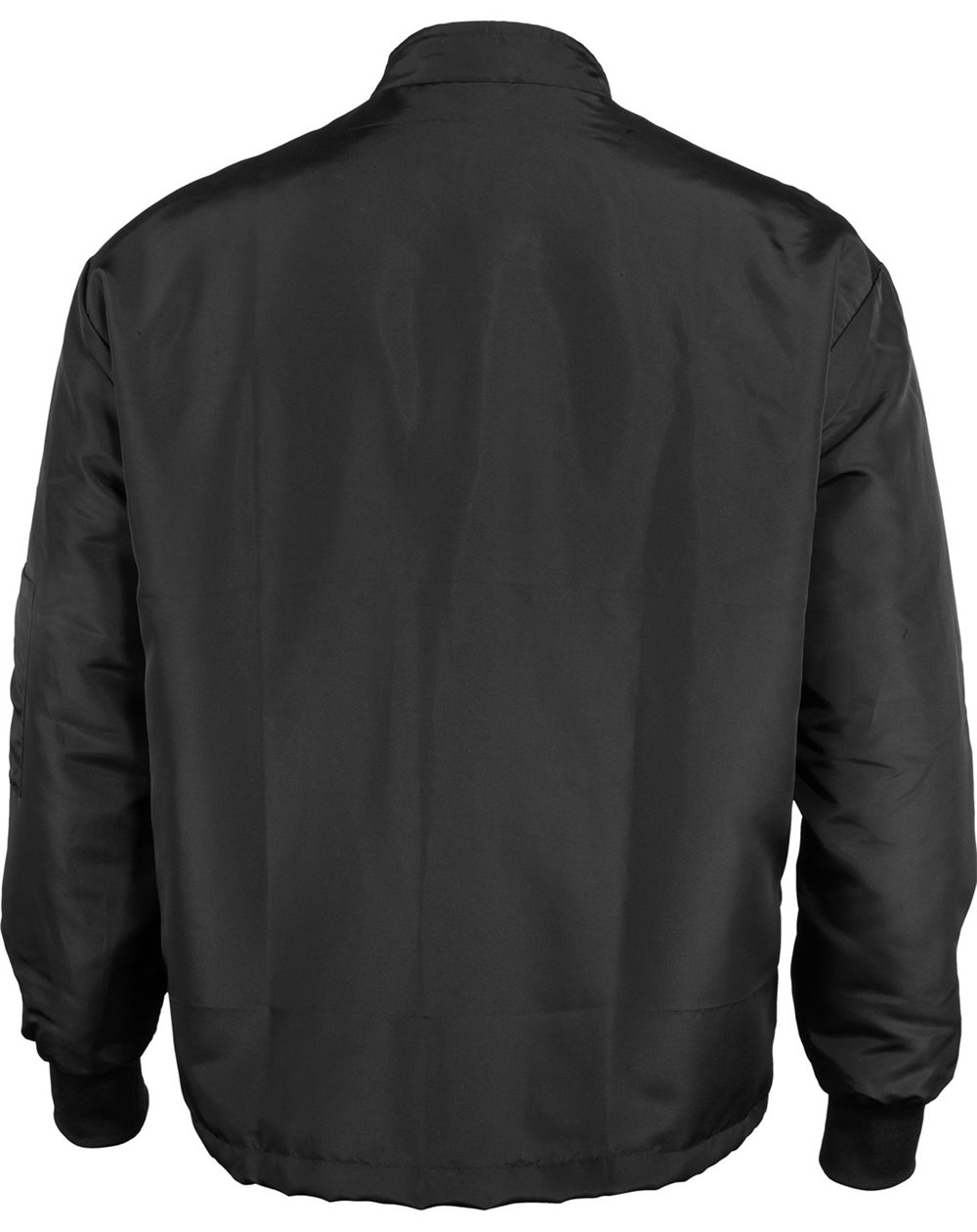 Mens black bomber 2025 jacket gold zip