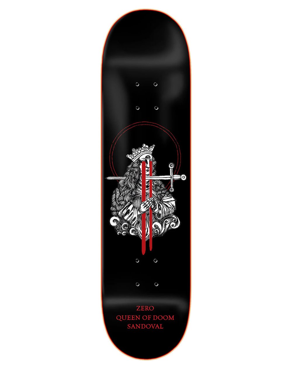 Zero Skateboard Deck Queen Of Dome (Sandoval) 8.375"