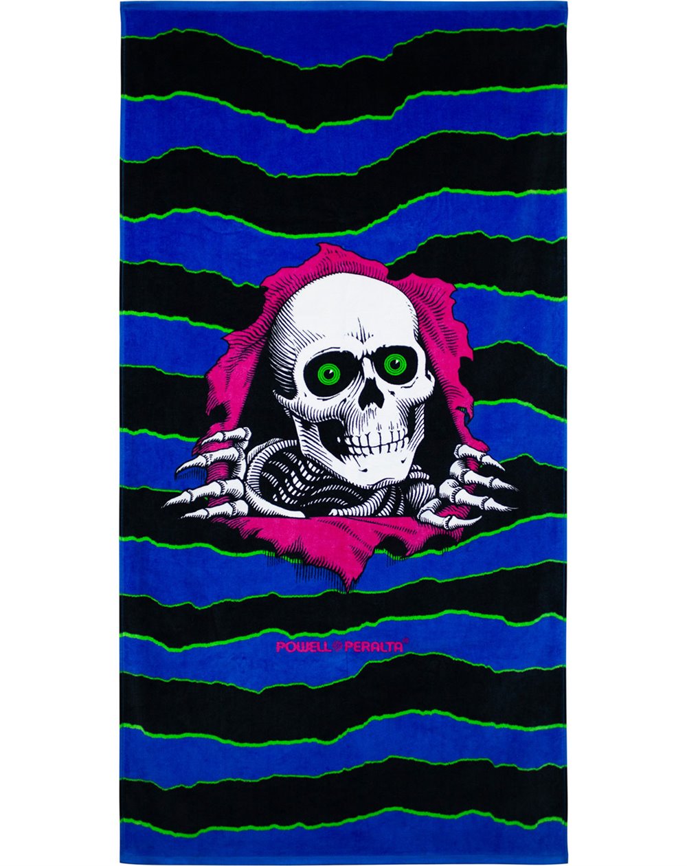 Powell Peralta Serviette de Plage Ripper (Blacklight)