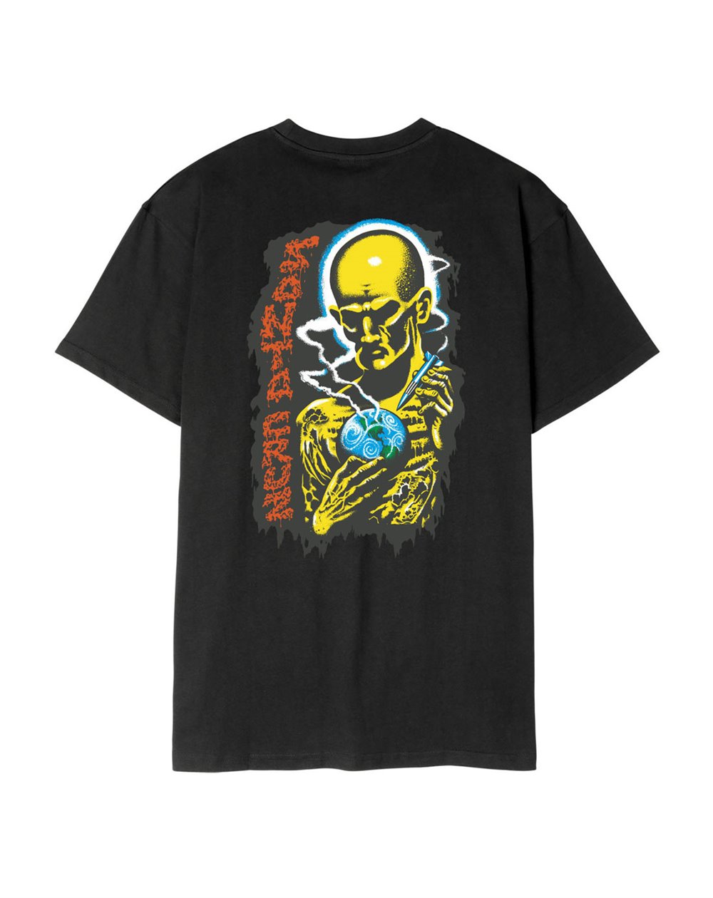 Santa Cruz Camiseta Hombre Kendall Atomic (Black)