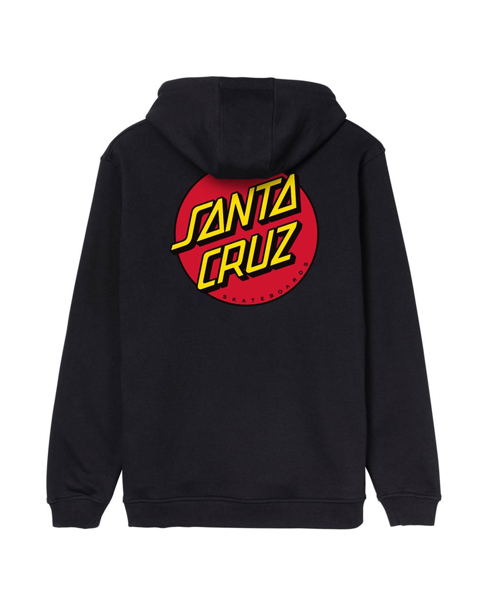 Santa Cruz Sudadera con Capucha Hombre Classic Dot Chest (Black)