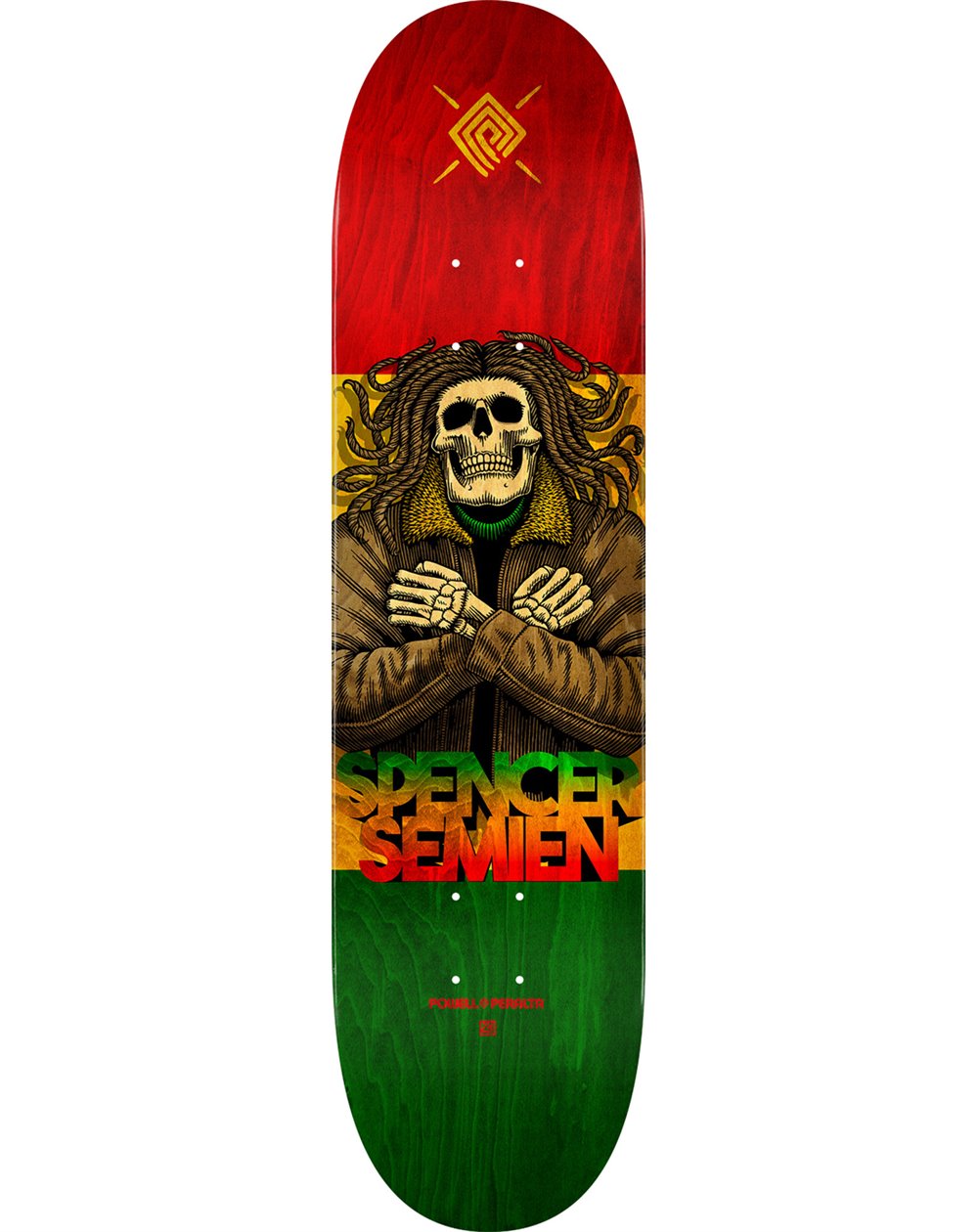 Powell Peralta Planche de Skate Spencer Semien Dreads 8"