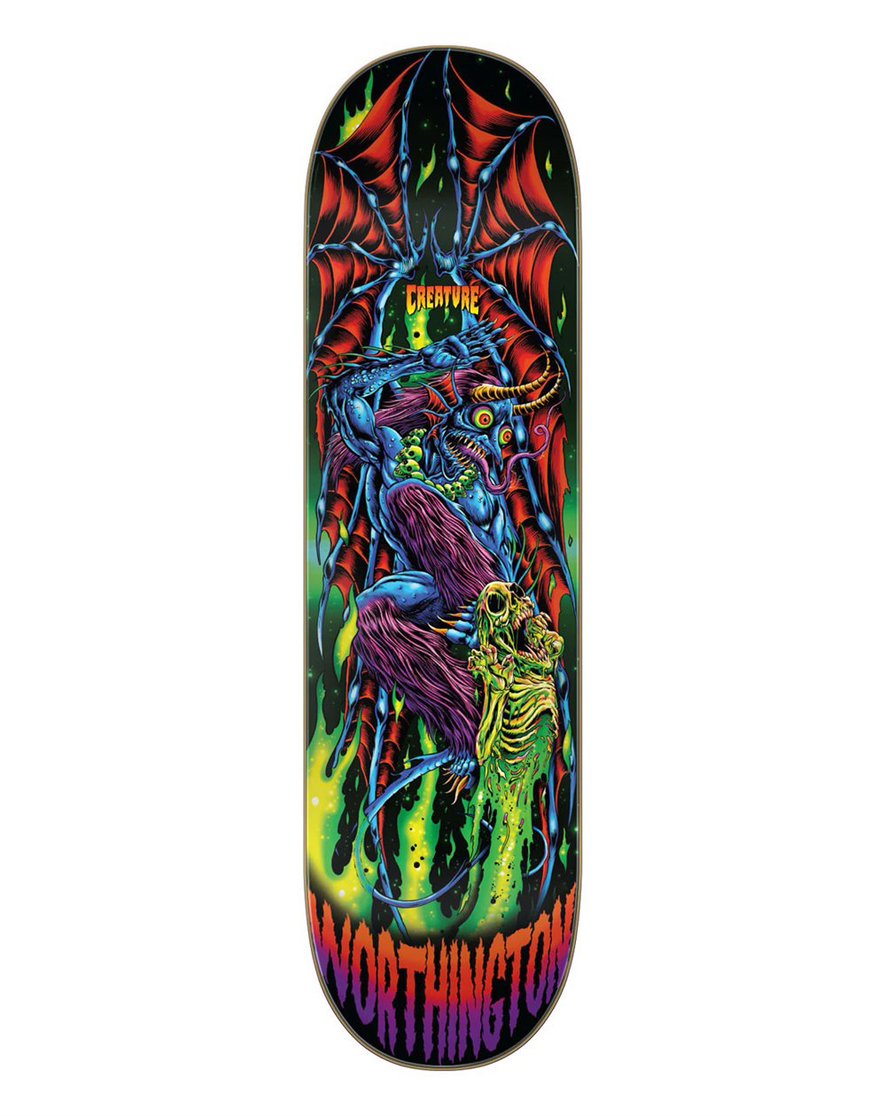 Creature Skateboard Deck Worthington Skullburn VX 8.6"