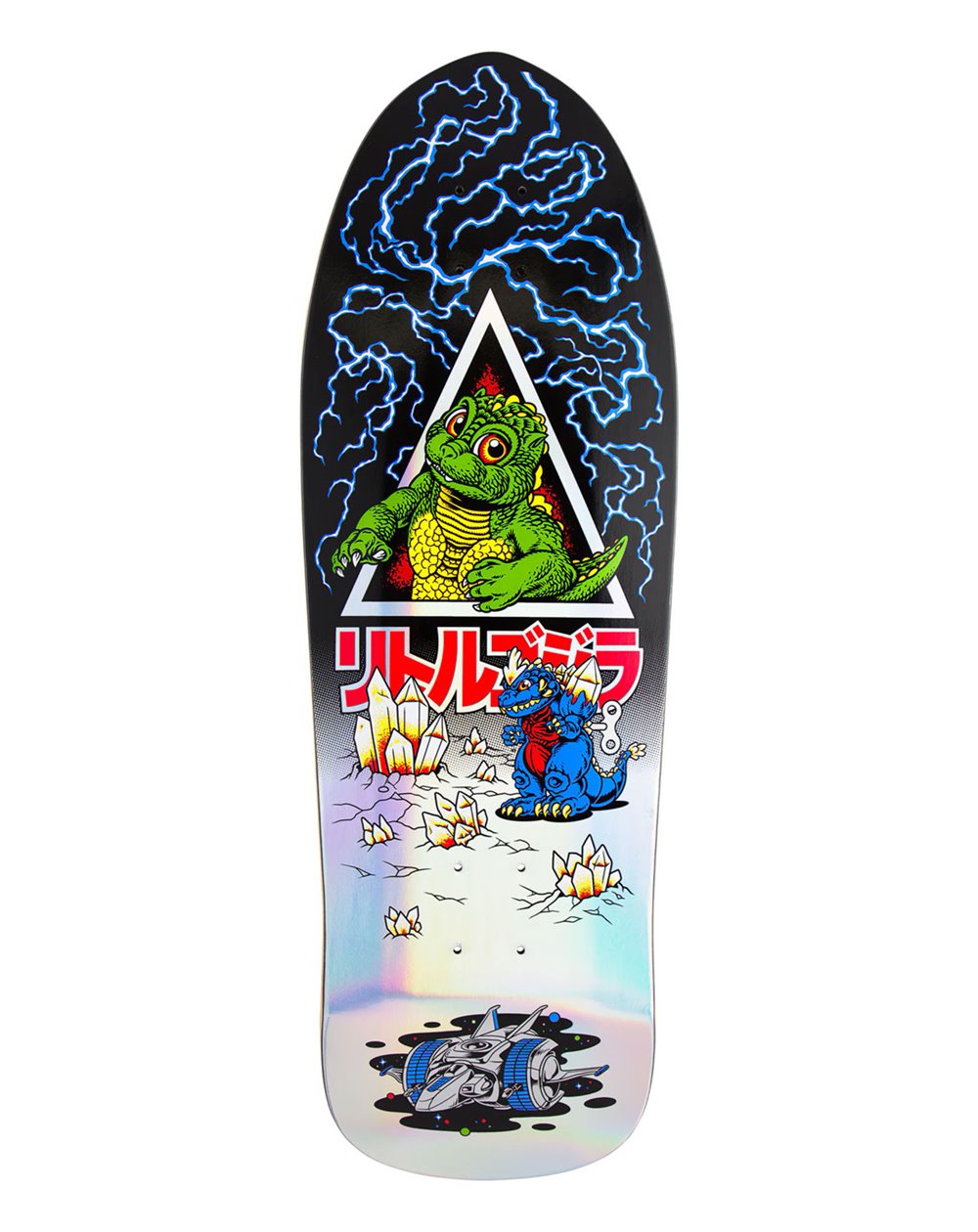 Santa Cruz Shape Skate Godzilla Jr. Natas 9.89"