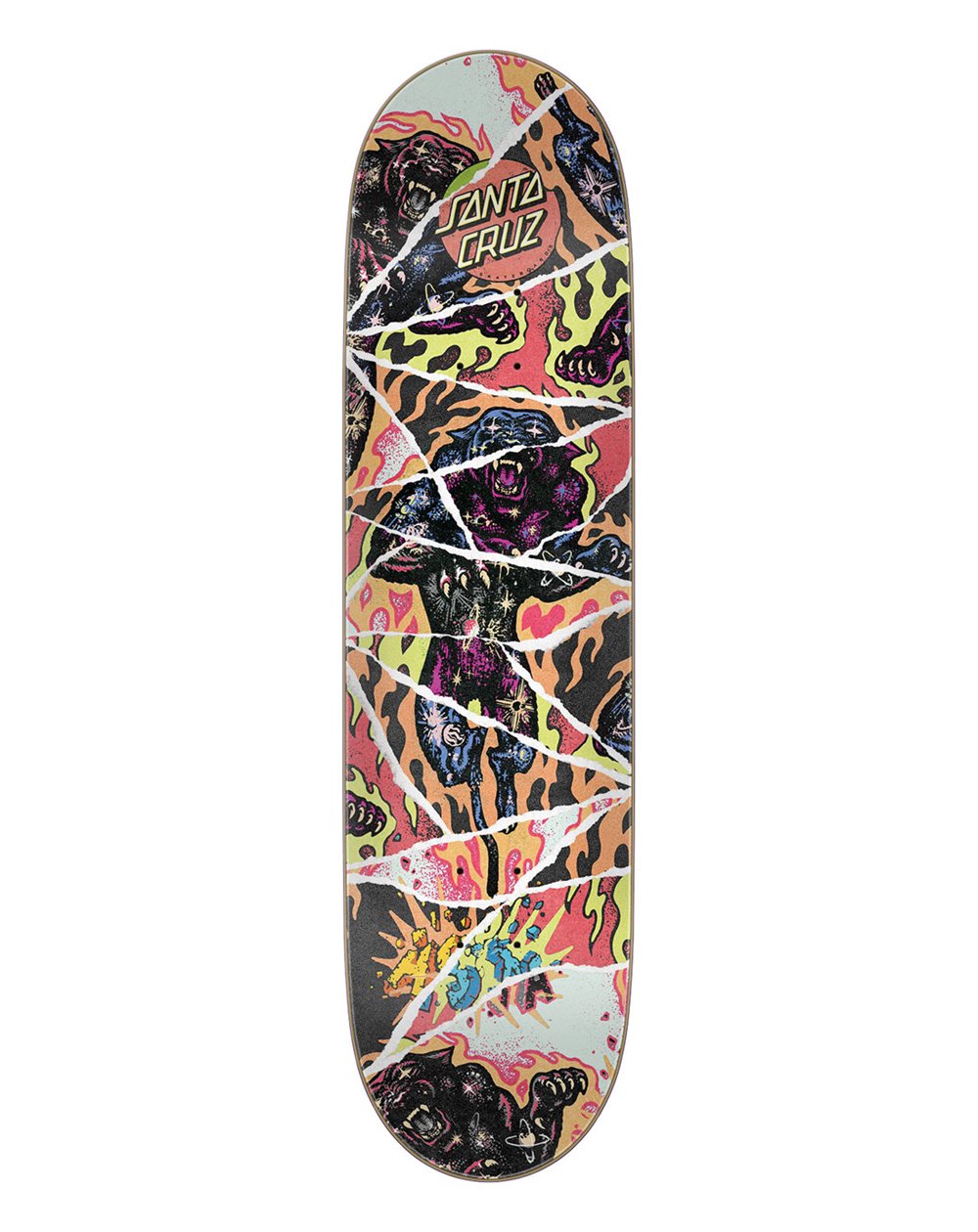 Santa Cruz Planche de Skate Asta Misprint Cosmic Cat VX Everslick 8"