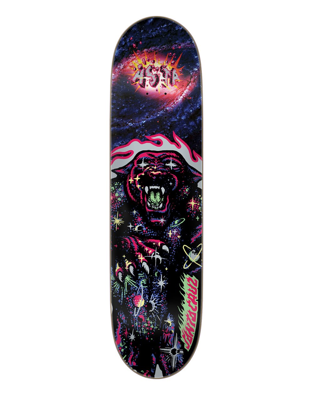 Santa Cruz Planche de Skate Asta Cosmic Cat Galaxy VX Everslick 8"