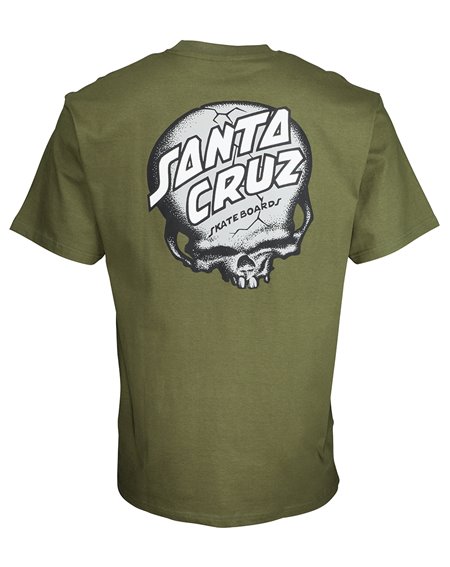 Santa Cruz Men's T-Shirt O'Brien Skull Black