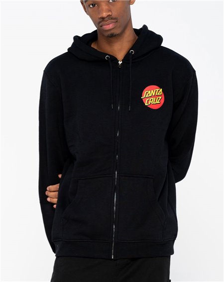 zip up santa cruz moletom com capuz