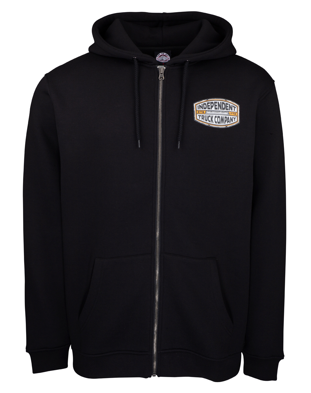 ITC Curb Independent Full Zip Hoodie Black Xtreme