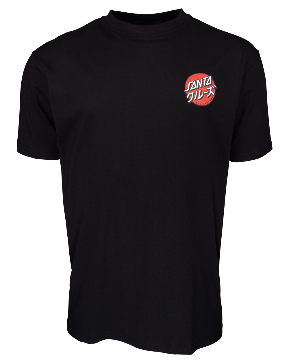 Mixed Up Dot Santa Cruz T Shirt Black for Men Xtreme