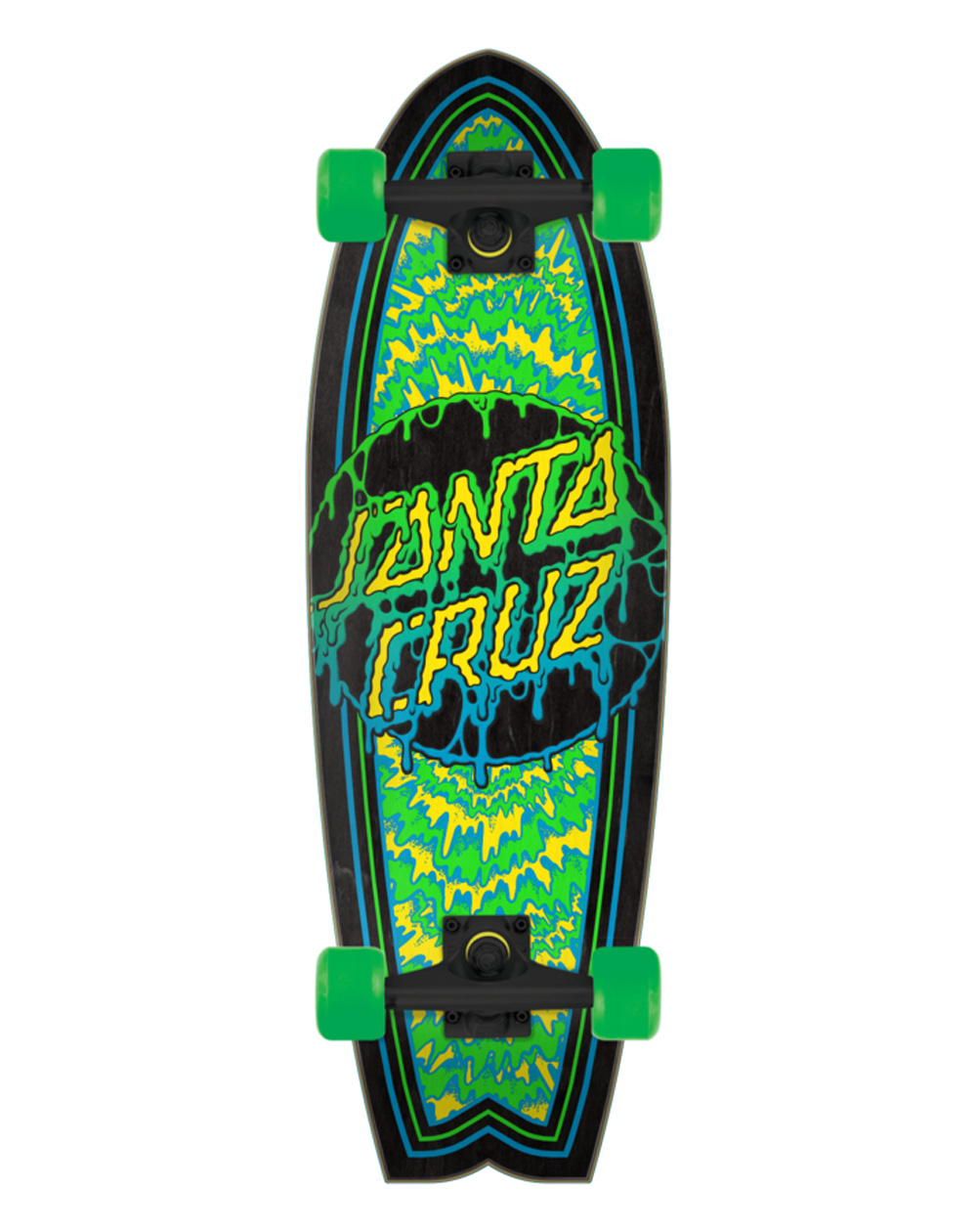 Santa Cruz Dot Shark 27.7" Skateboard Cruiser