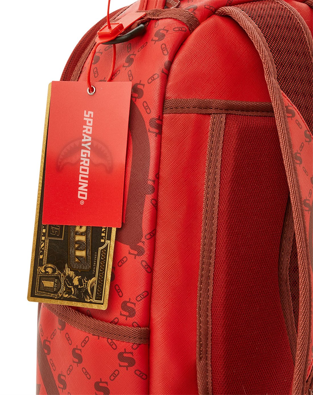 SPRAYGROUND BAG MONEYGRAM BRICK DUFFLE Unisex Red