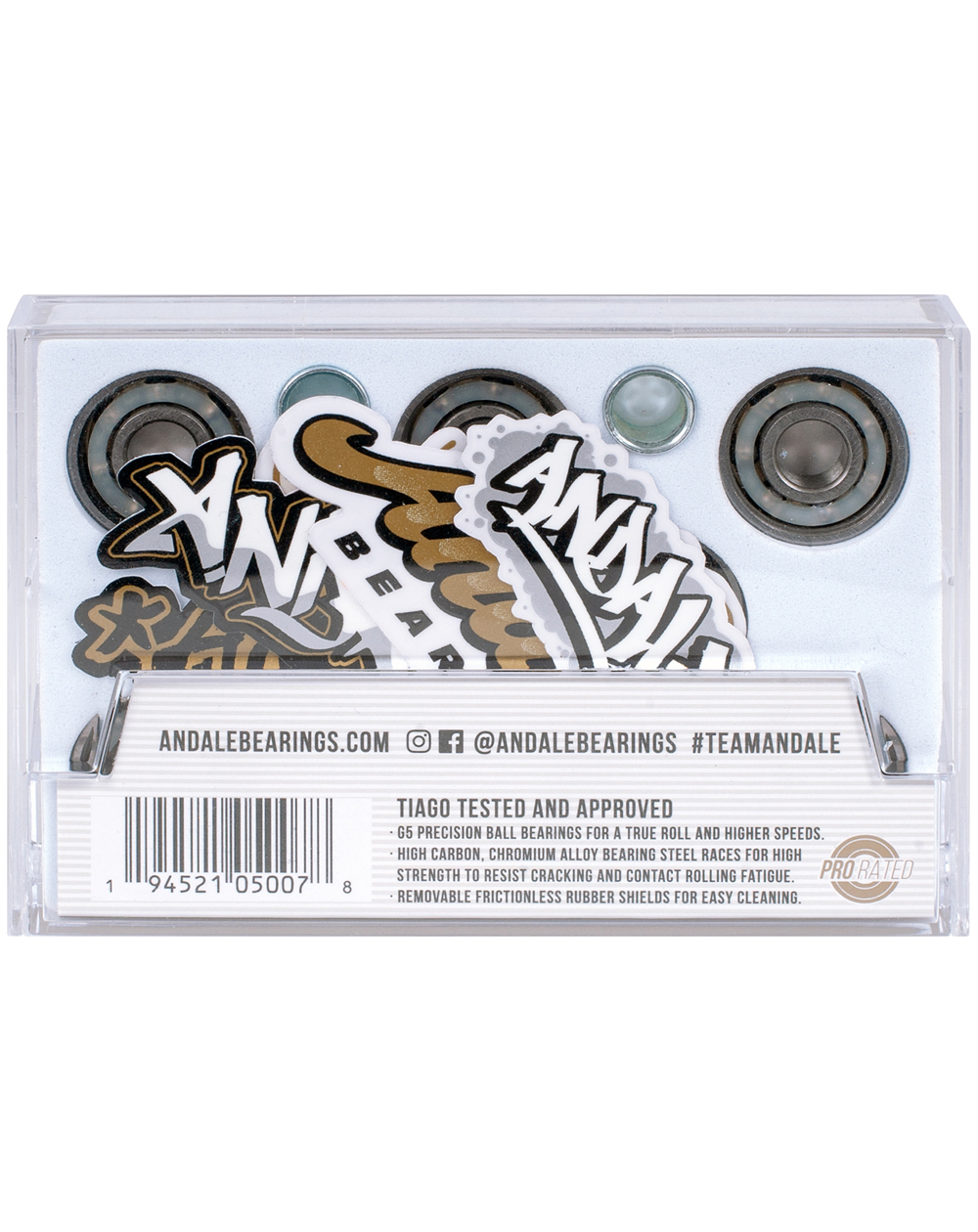 Andalé Tiago Lemos Mixtape V2 Skateboard Bearings