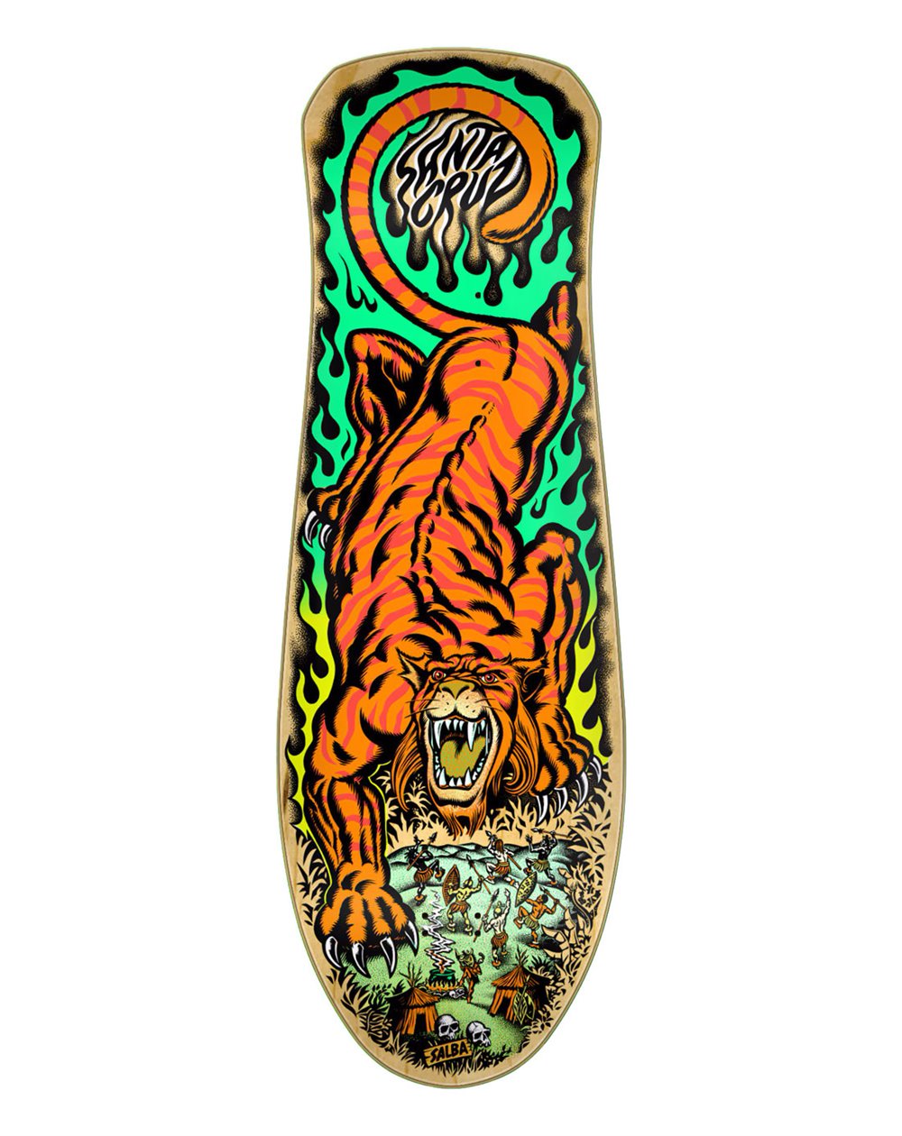 Santa Cruz Planche de Skate Salba Tiger Reissue 50th Anniversary 10.3"